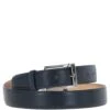 Mens Leather Chino Belt Navy: MB-102 -Luxe Style Central mens leather chino belt navy mb 102 p6826 25132 image