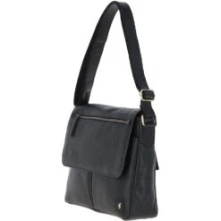 Mens Leather Messenger Bag Black: Blake 8 Mens Leather Messenger Bag Black: Blake -Luxe Style Central mens leather messenger bag black blake p6346 23334 image