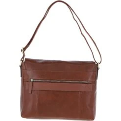 Mens Leather Messenger Bag Chestnut: Blake -Luxe Style Central mens leather messenger bag chestnut blake p6347 23340 image