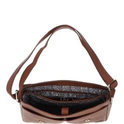 Mens Leather Messenger Bag Chestnut: Blake -Luxe Style Central mens leather messenger bag chestnut blake p6347 23342 image