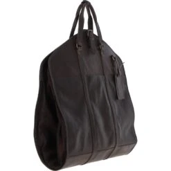 Mens Leather Suit Carrier Brown: Savile -Luxe Style Central mens leather suit carrier brown savile p6987 25779 image