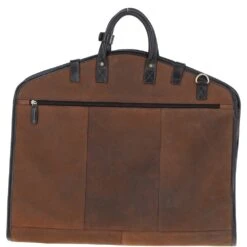 Mens Leather Suit Carrier Oily Brown : Curtis -Luxe Style Central mens leather suit carrier oily brown curtis p7344 26925 image