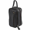 Mens Leather Washbag Brown/tum : 2080