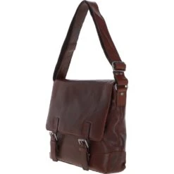 Mens Medium Leather Messsenger Bag Tan: Oscar -Luxe Style Central mens medium leather messsenger bag tan oscar p5551 20031 image