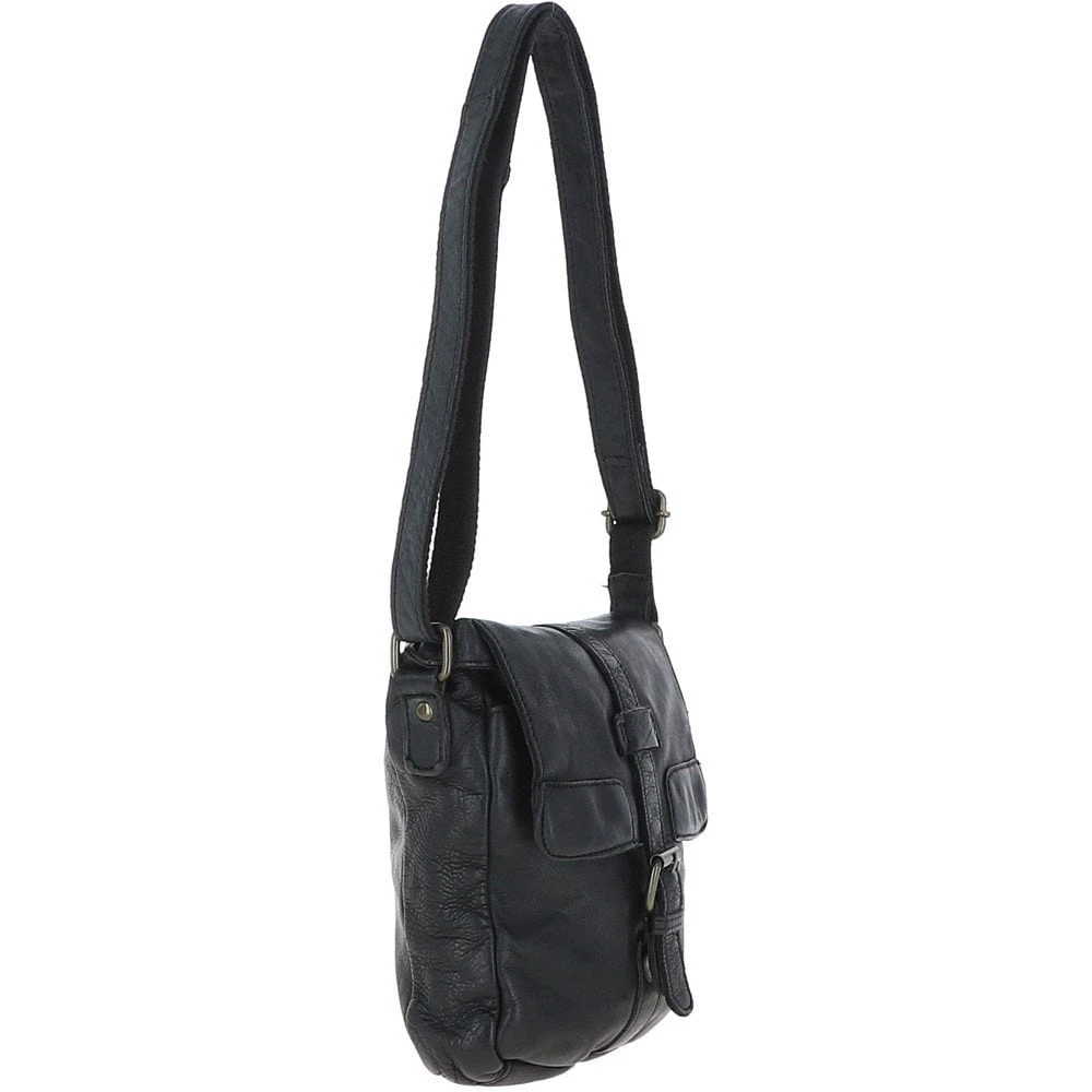 Mens Small Flight Body Bag Black : Agnes 6 Mens Small Flight Body Bag Black : Agnes - Image 4