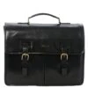 Mens Triple Gusset Heavy Duty Leather Briefcase Black/vt : Gareth 1 Mens Triple Gusset Heavy Duty Leather Briefcase Black/vt : Gareth -Luxe Style Central mens triple gusset heavy duty leather briefcase black vt gareth p334 1537 image