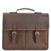 Mens Triple Gusset Heavy Duty Leather Briefcase Mud/mud : Gareth 1 Mens Triple Gusset Heavy Duty Leather Briefcase Mud/mud : Gareth -Luxe Style Central mens triple gusset heavy duty leather briefcase mud mud gareth p147 619 image