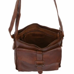 Mens Vintage Wash Leather A4 Side Bag Rust : 7994 -Luxe Style Central mens vintage wash leather a4 side bag rust 7994 p676 2770 image