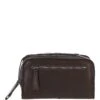 Mens Waxy Leather Washbag Brown: W-77 1 Mens Waxy Leather Washbag Brown: W-77 -Luxe Style Central mens waxy leather washbag brown w 77 p5512 19911 image