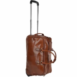 Mens Weekend Leather Travel Holdall Chestnut/vt : Albert -Luxe Style Central mens weekend leather travel holdall chestnut vt albert p628 2548 image