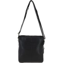Michigan Leather Body Bag Black : M-52 -Luxe Style Central michigan leather body bag black m 52 p3973 17152 image
