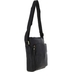 Michigan Leather Body Bag Black: M-56 -Luxe Style Central michigan leather body bag black m 56 p3981 17185 image