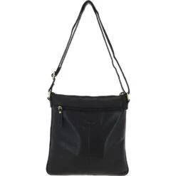 Michigan Leather Large Body Bag Black: M-60 -Luxe Style Central michigan leather large body bag black m 60 p3989 17104 image