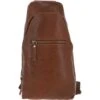 Michigan Leather Three Pocket Sling Bag Cognac: M-53 1 Michigan Leather Three Pocket Sling Bag Cognac: M-53 -Luxe Style Central michigan leather three pocket sling bag cognac m 53 p3976 17122 image