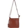 Mini Leather Shoulder Bag Tan: AJ-630 -Luxe Style Central mini leather shoulder bag tan aj 630 p4354 18636 image
