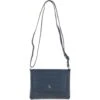 Rosea Flap Over Croc Print Real Leather Shoulder Bag Navy/croc: MC6 -Luxe Style Central rosea flap over croc print real leather shoulder bag navy croc mc6 p6852 25328 image