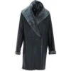 Sheepskin Coat Black : Belladonna -Luxe Style Central sheepskin coat black belladonna p6888 25480 image