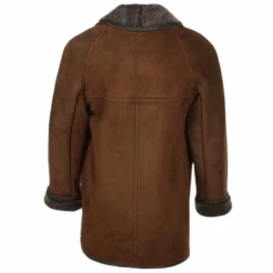 Sheepskin Coat Brown : Hektor -Luxe Style Central sheepskin coat brown hektor p806 3465 image