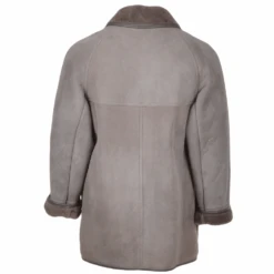 Sheepskin Coat Gray : Hektor -Luxe Style Central sheepskin coat gray hektor p894 3838 image