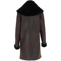 Sheepskin Coat Tabak : Belladonna -Luxe Style Central sheepskin coat tabak belladonna p6889 25486 image