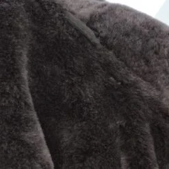 Sheepskin Flying Jacket Mouse Cotton : Hunter -Luxe Style Central sheepskin flying jacket mouse cotton hunter p105 355 image