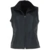 Sheepskin Gilet Black : Andorra -Luxe Style Central sheepskin gilet black andorra p6591 24064 image