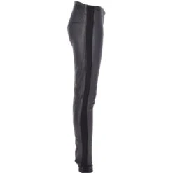 Skinny Fit Leather And Lycra Leggings Black : Lilly -Luxe Style Central skinny fit leather and lycra leggings black lilly p2978 13595 image