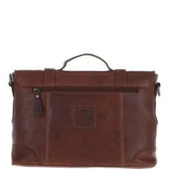 Small Leather Work Briefcase Tan/brown : 4553 -Luxe Style Central small leather work briefcase tan brown 4553 p932 20267 image