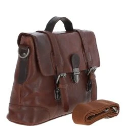 Small Leather Work Briefcase Tan/brown : 4553 -Luxe Style Central small leather work briefcase tan brown 4553 p932 20268 image