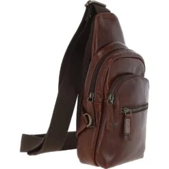 Small Mayfair Hi Veg Leather Sling Bag Tempo Brown : 8147 -Luxe Style Central small mayfair hi veg leather sling bag tempo brown 8147 p4027 17253 image