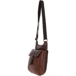 Small Mayfair Hi Veg Leather Travel Bag Tempo Brown : 8142 -Luxe Style Central small mayfair hi veg leather travel bag tempo brown 8142 p4019 17243 image