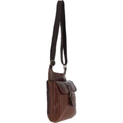 Small Mayfair Hi Veg Leather Travel Bag Tempo Brown : 8142 -Luxe Style Central small mayfair hi veg leather travel bag tempo brown 8142 p4019 17245 image