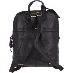 Small Vintage Leather Backpack Black – G25 -Luxe Style Central small vintage leather backpack black g25 p3758 16376 image
