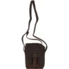 Small Vintage Leather Messenger Bag Brown: Miro -Luxe Style Central small vintage leather messenger bag brown miro p4218 18015 image