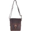 Small Vintage Wash Leather Travel Bag Brandy : G-31 -Luxe Style Central small vintage wash leather travel bag brandy g 31 p3805 16721 image