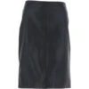 Stylish Leather Pencil Skirt Black: SK 23