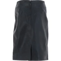 Stylish Leather Pencil Skirt Black: SK 23 -Luxe Style Central stylish leather pencil skirt black sk 23 p7737 28132 image