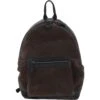 Suede And Leather Luxury Backpack Grey : Tucker