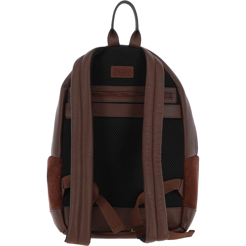 Suede And Leather Luxury Backpack Tan : Tucker 5 Suede And Leather Luxury Backpack Tan : Tucker - Image 3