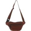 Suede And Leather Luxury Travel Bum Bag Tan: Billy -Luxe Style Central suede and leather luxury travel bum bag tan billy p4313 18484 image