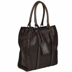 The Bridge Italian Bag Unisex Shopper Work Bag Brown - 065004 1P 1D NH -Luxe Style Central the bridge italian bag unisex shopper work bag brown 065004 1p 1d nh p1994 8897 image