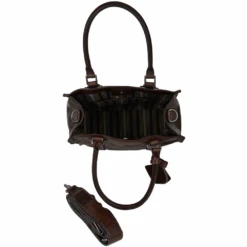 The Bridge Italian Bag Unisex Shopper Work Bag Dark Brn/ruthenium - 065004 1P 1B NH -Luxe Style Central the bridge italian bag unisex shopper work bag dark brn ruthenium 065004 1p 1b nh p1993 8894 image