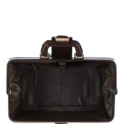 The Bridge Italian Leather Dr Bag Dark Brown: 006800301 17 -Luxe Style Central the bridge italian leather dr bag dark brown 006800301 17 p6311 22936 image
