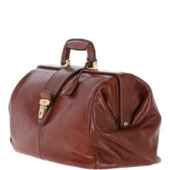 The Bridge Italian Leather Dr Bag Dark Brown: 68105 01 14 NH -Luxe Style Central the bridge italian leather dr bag dark brown 68105 01 14 nh p6314 22928 image