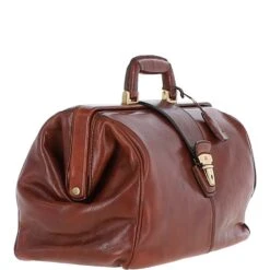The Bridge Italian Leather Dr Bag Dark Brown: 68105 01 14 NH -Luxe Style Central the bridge italian leather dr bag dark brown 68105 01 14 nh p6314 22930 image