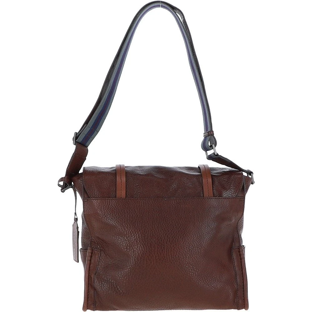 The Bridge Italian Leather Travel Messenger Bag Brown: 0550441P 5 The Bridge Italian Leather Travel Messenger Bag Brown: 0550441P - Image 3