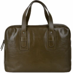 The Bridge Italian Travel Bag Moss Green/ruthenium - 61205 01 4B NH -Luxe Style Central the bridge italian travel bag moss green ruthenium 61205 01 4b nh p1794 7903 image
