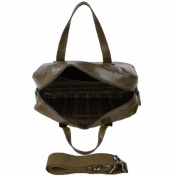 The Bridge Italian Travel Bag Moss Green/ruthenium - 61205 01 4B NH -Luxe Style Central the bridge italian travel bag moss green ruthenium 61205 01 4b nh p1794 7904 image