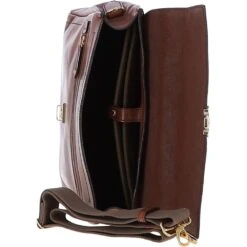 The Bridge Medium Italian Travel Briefcase Brown: 006401101 14 -Luxe Style Central the bridge medium italian travel briefcase brown 006401101 14 p6303 22873 image