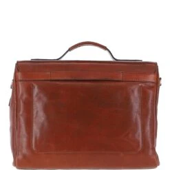 The Bridge Medium Italian Travel Briefcase Brown: 006402101 14 -Luxe Style Central the bridge medium italian travel briefcase brown 006402101 14 p6304 22876 image